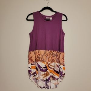 LOGO by Lori Goldstein Cotton Modal Tank